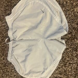 Nike White Athletic Shorts